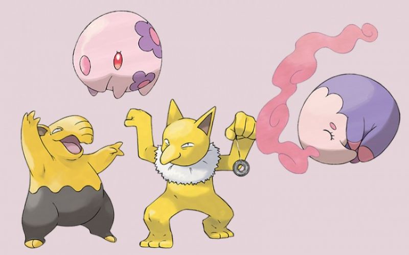 Drowzee-Hypno-Munna-Musharna-2 Drowzee-Hypno-Munna-Musharna-2